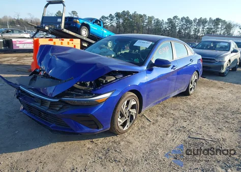 2025 Hyundai Elantra Limited z USA, uszkodzony, nr VIN KMHLP4DG9SU033156